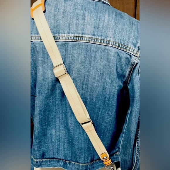 Coach Hampton Scribble Stripe Swingpack Crossbody Bag Purse - Picture 5 of 15